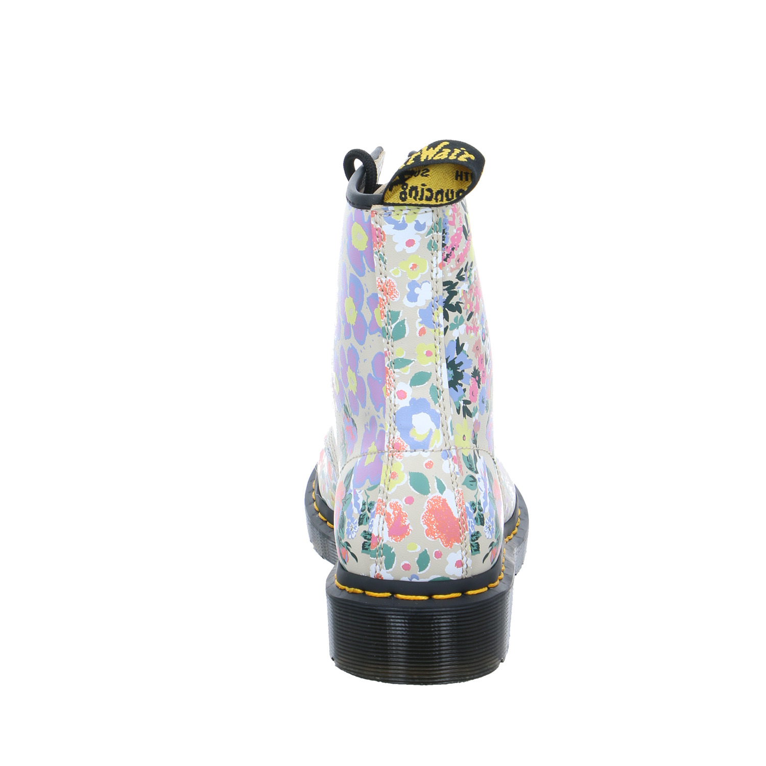 DR. MARTENS Boot Offwhite Leder
