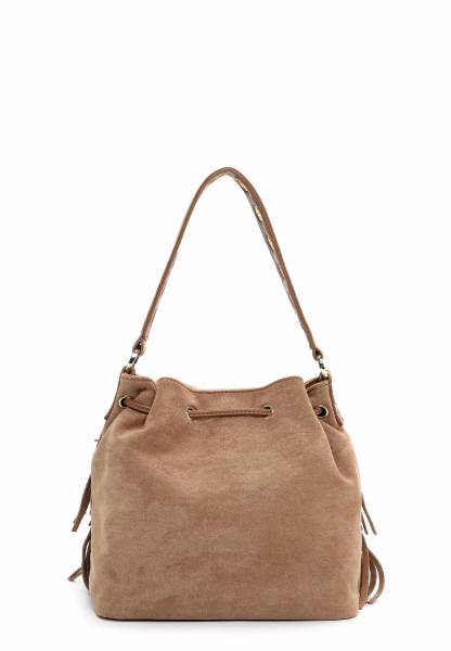 Bild 2 - SURI FREY Beuteltasche Taupe Lederimitat Ja