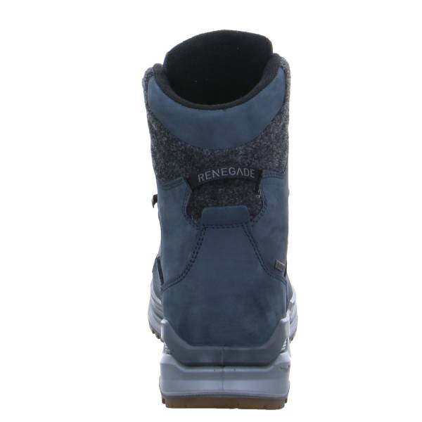Bild 4 - LOWA Snowboots Blau Leder
