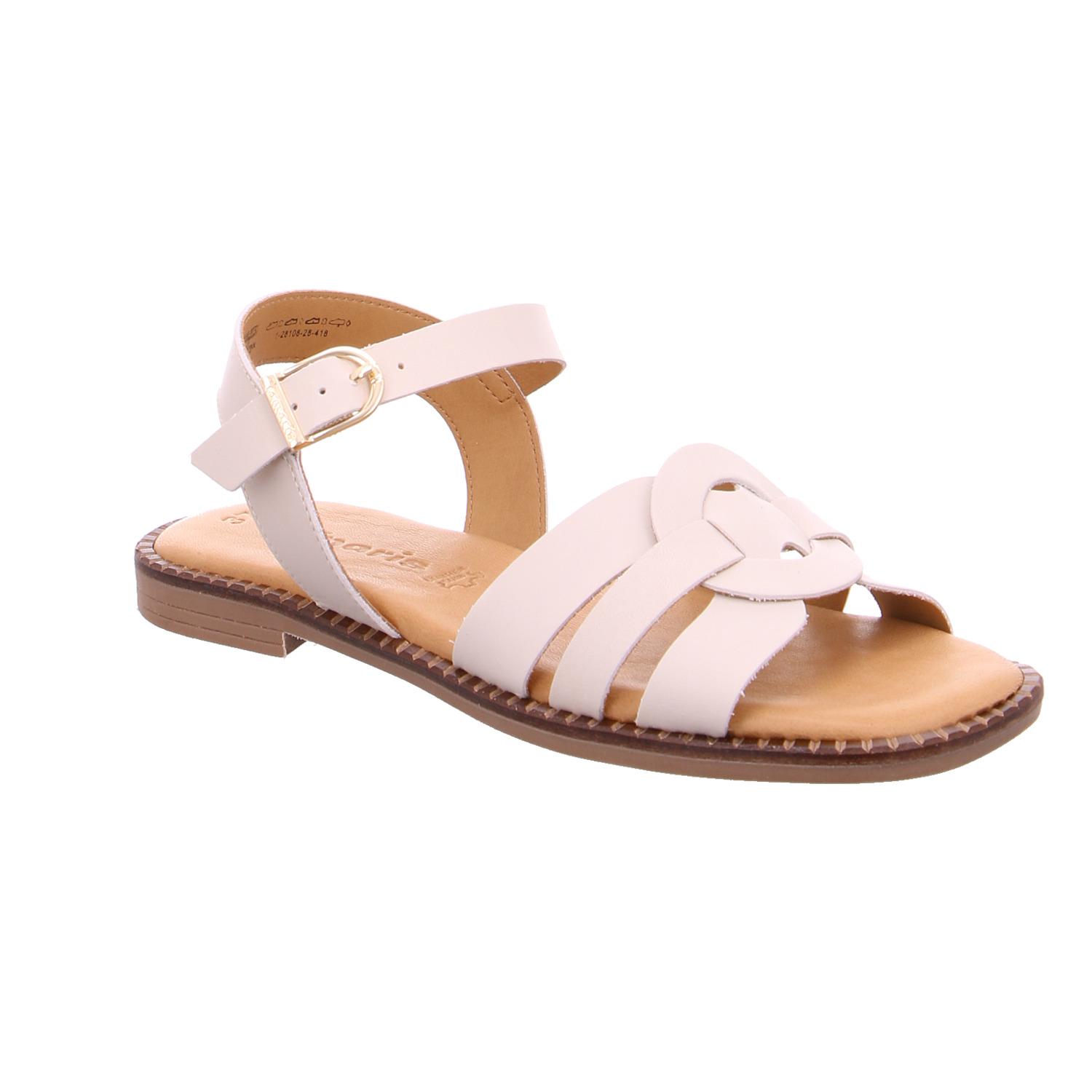 TAMARIS Sandalette Offwhite Leder
