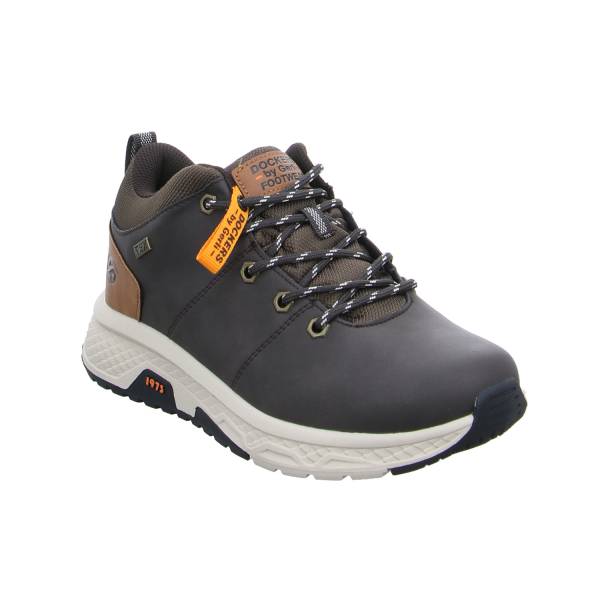 Bild 1 - DOCKERS Boots Braun Lederimitat