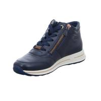 Vorschau: Bild 3 - ARA Comfort-Mid Cut Sneaker Blau Leder mit Wechselfussbett Vorschau: Bild 3 - ARA Comfort-Mid Cut Sneaker Blau Leder mit Wechselfussbett