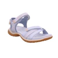 ECCO Trekking-Sandalette Hellblau Leder