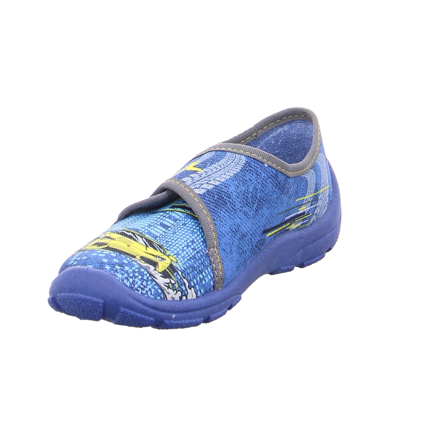 FISCHER Kinder-Hausschuh Blau Textil Jungen AR7434