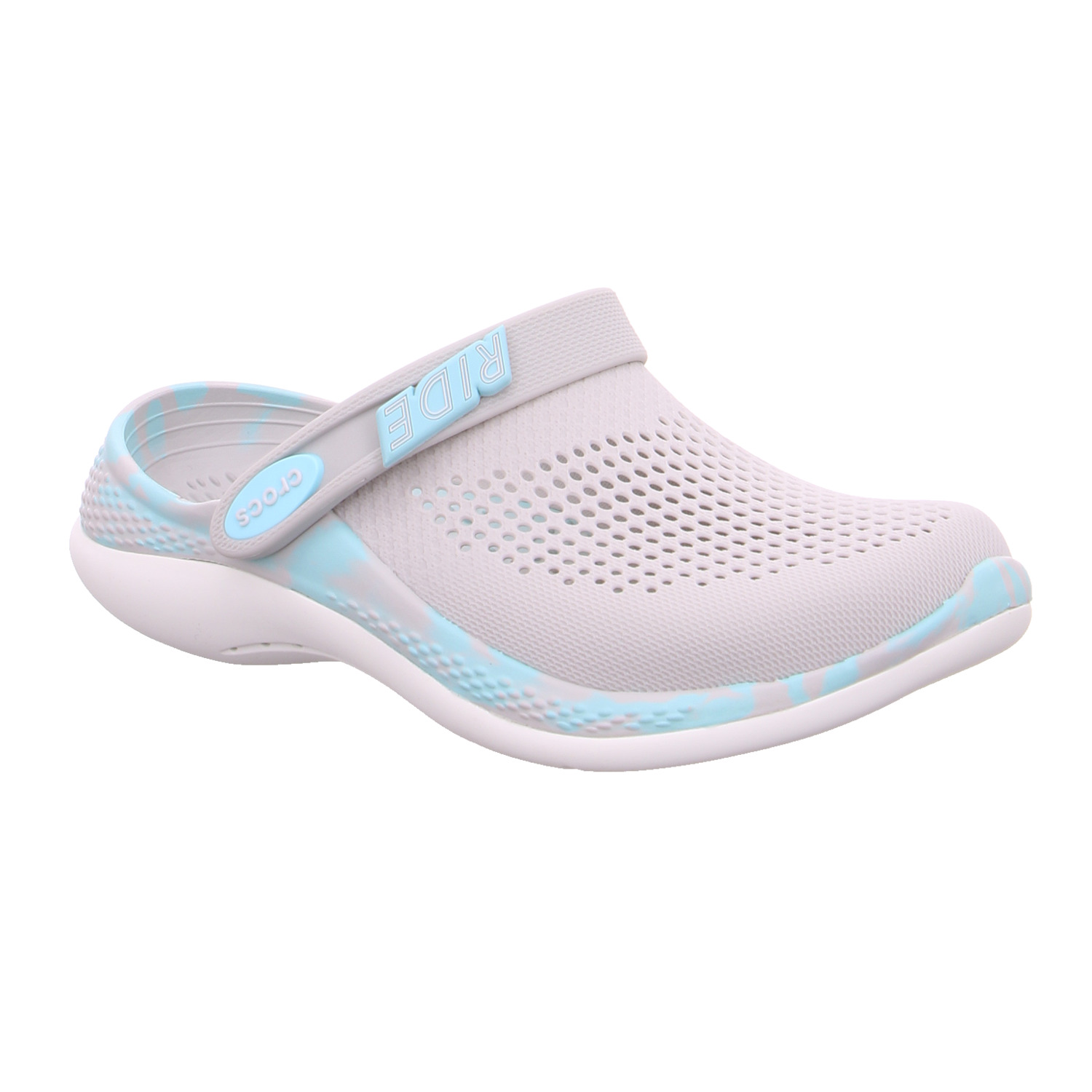 CROCS Badeschuhe unisex Grau Synthetik