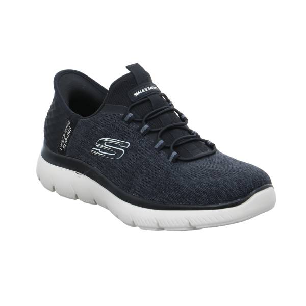 Bild 1 - SKECHERS Halbschuh-Schlüpfer Schwarz Synthetik