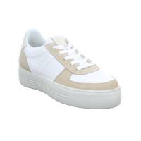 SCHUHENGEL Sneaker Beige Leder mit Wechselfussbett