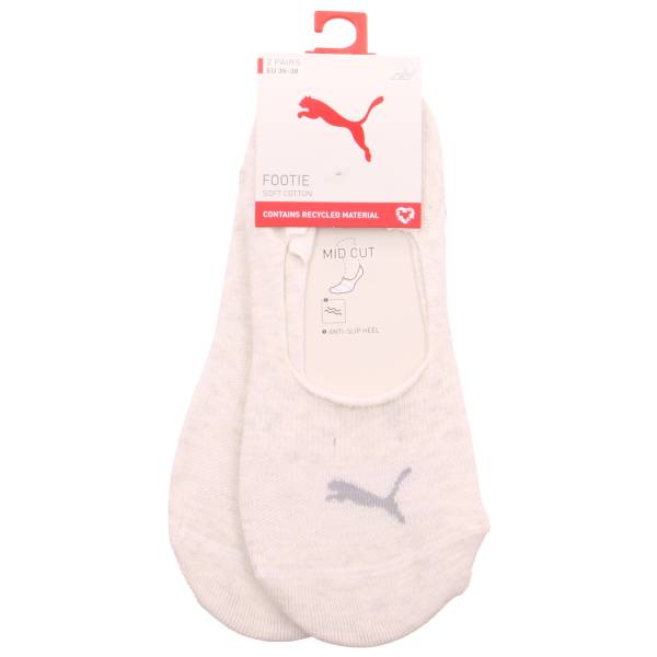 Bild 1 - PUMA SOCKEN Füsslinge Offwhite Textil