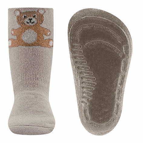 Bild 1 - EWERS Antirutsch-Socken Beige Textil