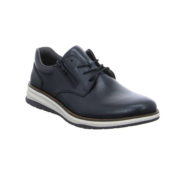 Bild 1 - RIEKER Halbschuh-City Schwarz Leder