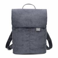 ZWEI Rucksack Blau Lederimitat Ja