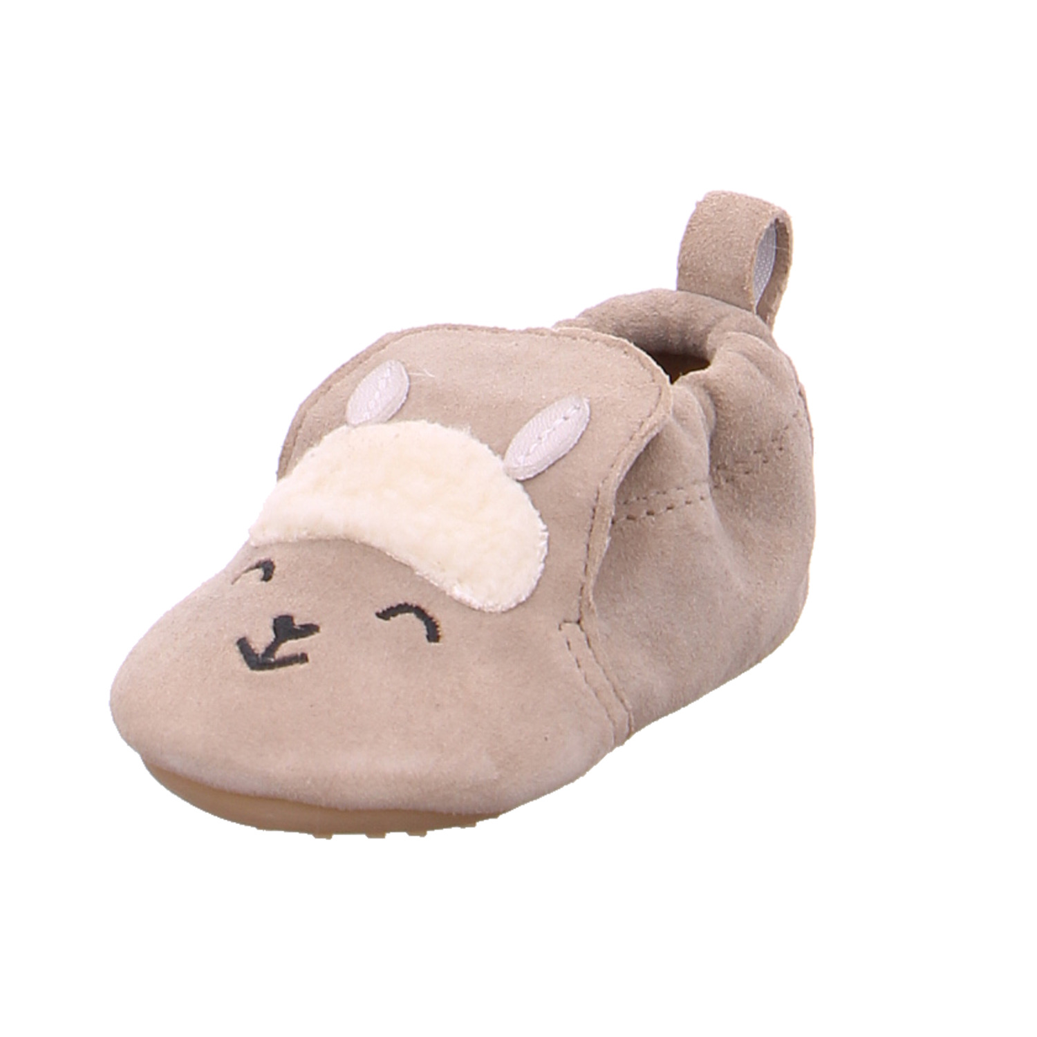 SUPERFIT Krabbelschuh Beige Leder Bottine AR7239