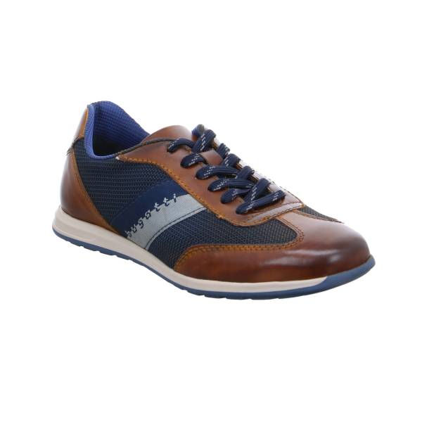 Bild 1 - BUGATTI SHOES Halbschuhe Sneaker Cognac Leder