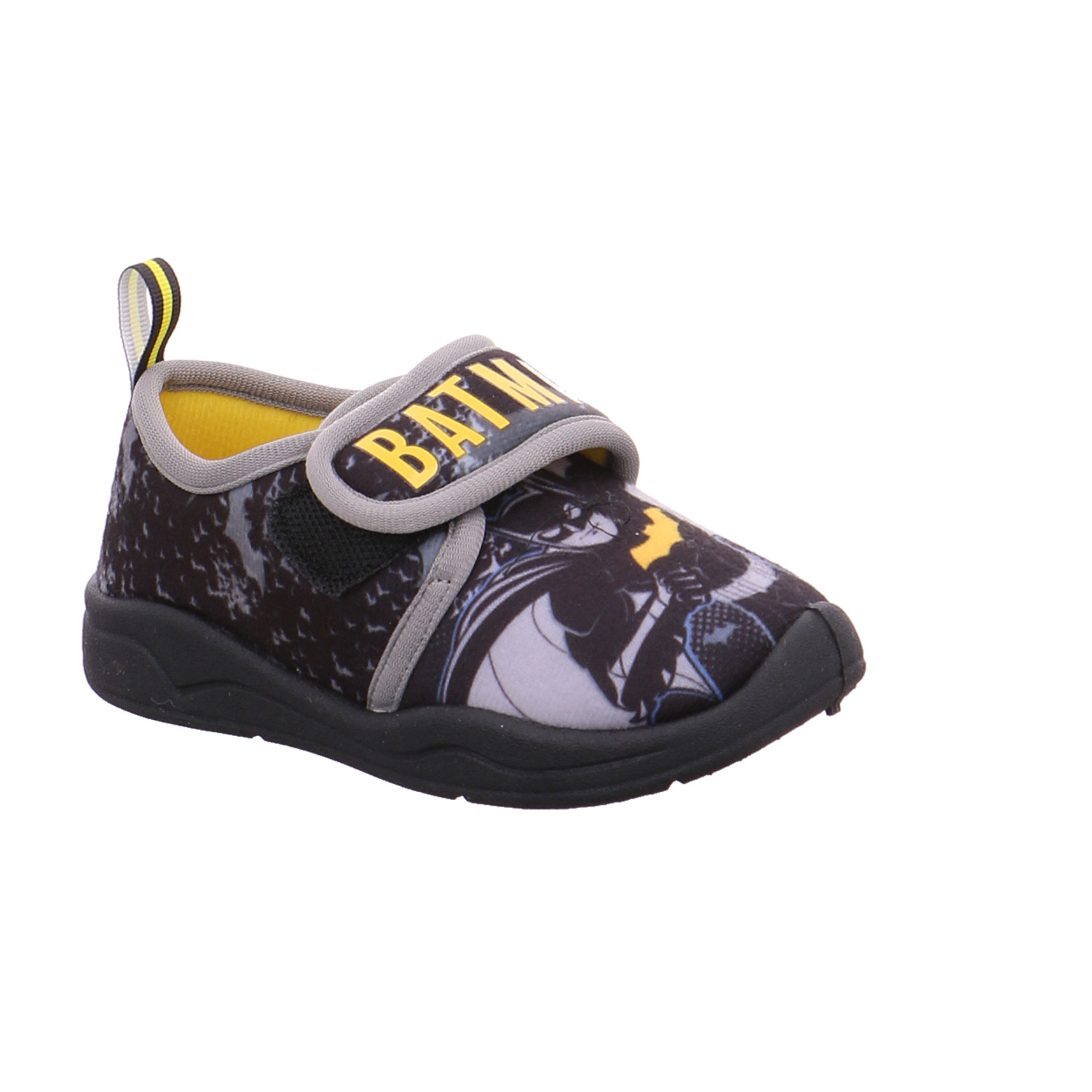 * Kinder-Hausschuh Grau Textil Jungen