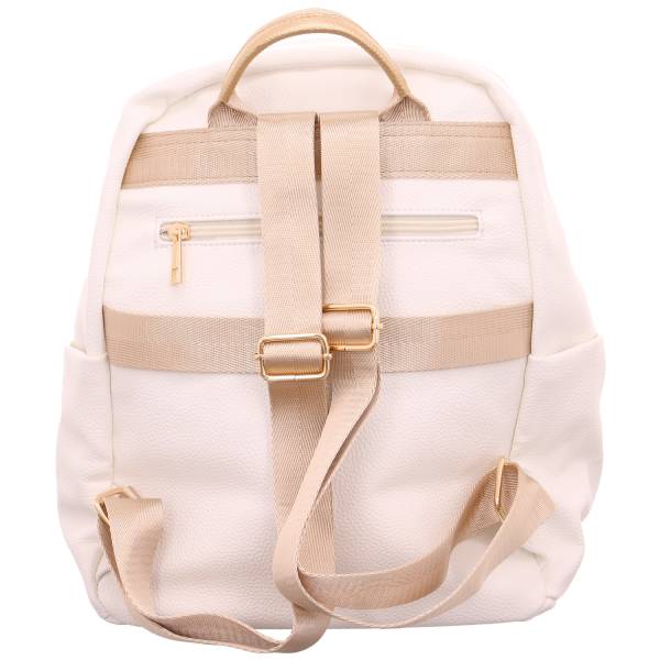 Bild 2 - REMONTE Rucksack Weiss Lederimitat mit Gürteltasche