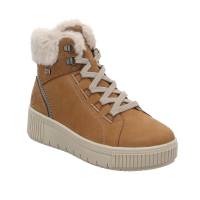 Bild 1 - REMONTE Mid Cut Sneaker Cognac Leder mit TEX Membrane Bild 1 - REMONTE Mid Cut Sneaker Cognac Leder mit TEX Membrane