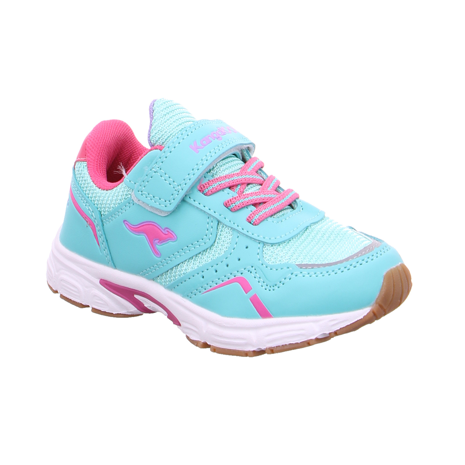 KANGAROOS Kinder Sportschuh Hellblau Synthetik AR7856 KANGAROOS Kinder Sportschuh Hellblau Synthetik AR7856