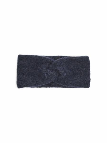 Bild 1 - PIECES Stirnband Dunkelblau Textil