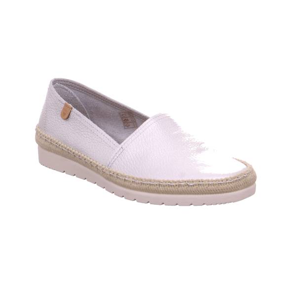 Bild 1 - VERBENAS Espadrille Silber Leder