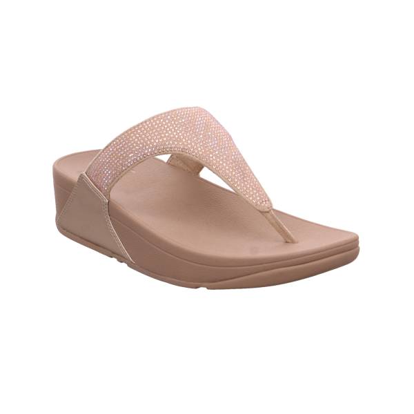 Bild 1 - FITFLOP Zehentrenner-FlipFlop Beige Lederimitat