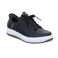 Bild 1 - SKECHERS Halbschuhe Sneaker Schwarz Leder Bild 1 - SKECHERS Halbschuhe Sneaker Schwarz Leder