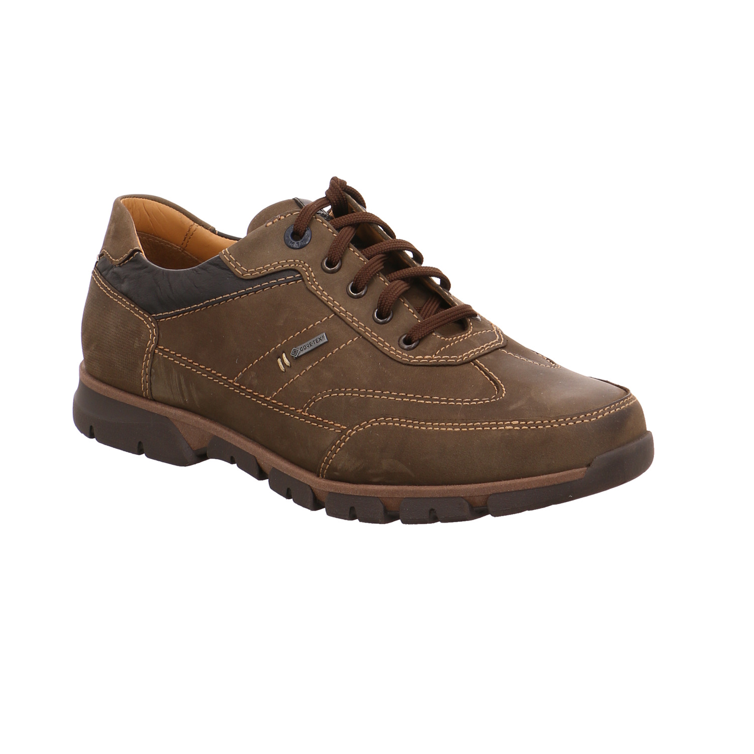 FRETZ MEN Halbschuh Braun Leder mit Gore-Tex
