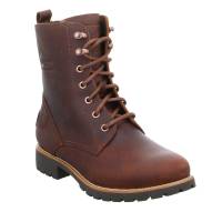 PANAMA JACK Boot Braun Leder mit Lammfell - Innenfutter