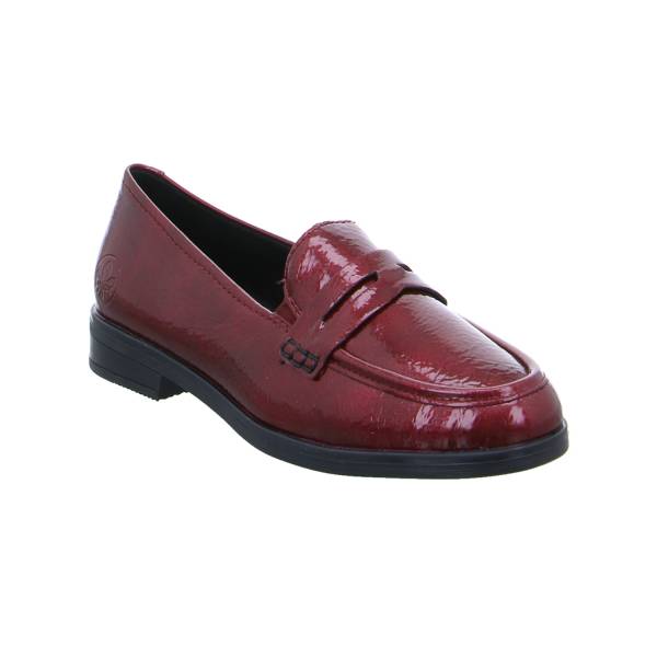 Bild 1 - RIEKER Slipper Rot Leder