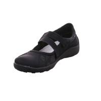 Vorschau: Bild 3 - REMONTE Ballerina Schwarz Lederimitat mit Wechselfussbett Vorschau: Bild 3 - REMONTE Ballerina Schwarz Lederimitat mit Wechselfussbett