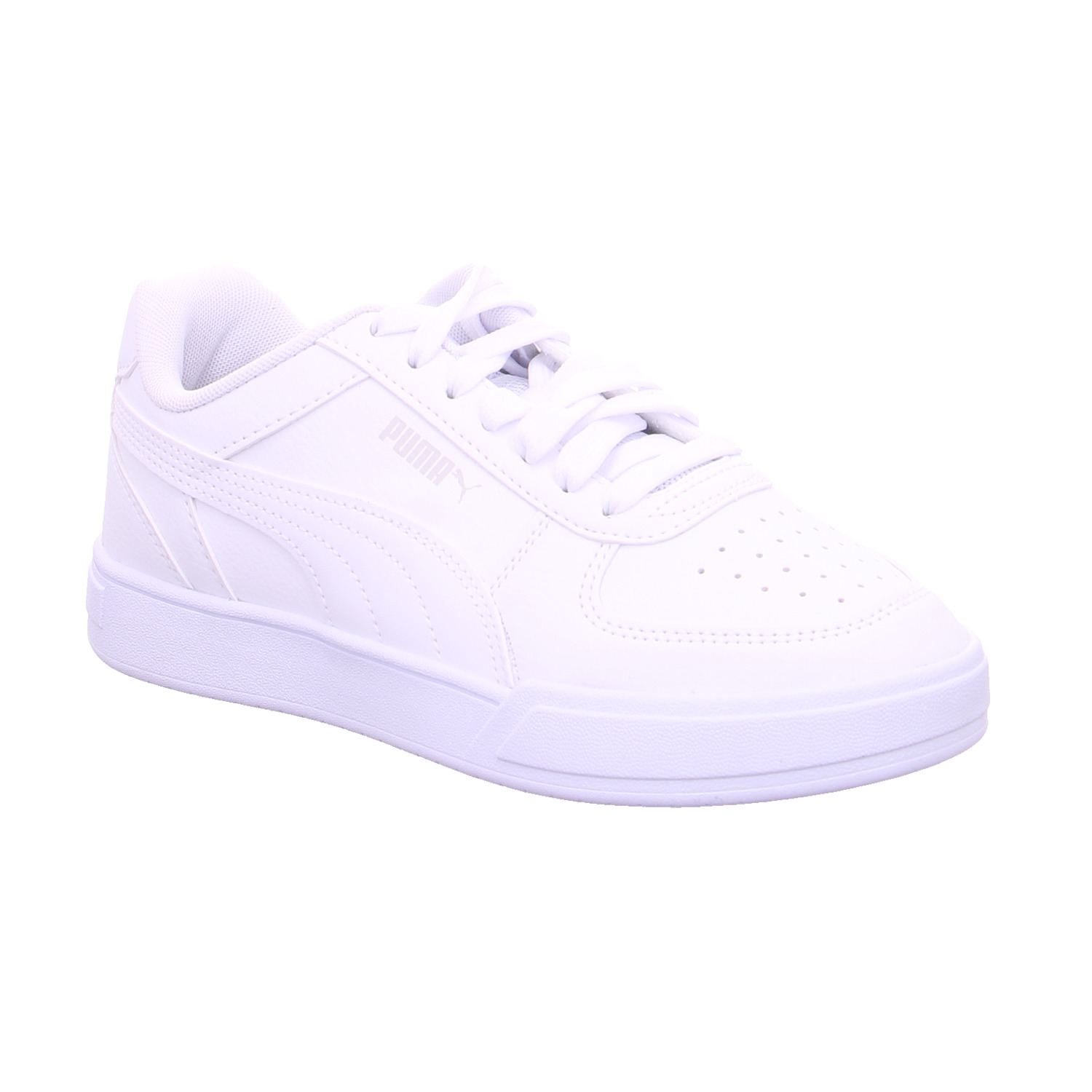 PUMA Kinder Sportschuh Weiss Leder AR6567 PUMA Kinder Sportschuh Weiss Leder AR6567
