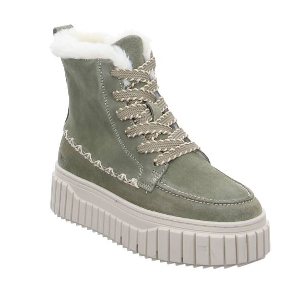 Bild 1 - TAMARIS Boot Olive Leder
