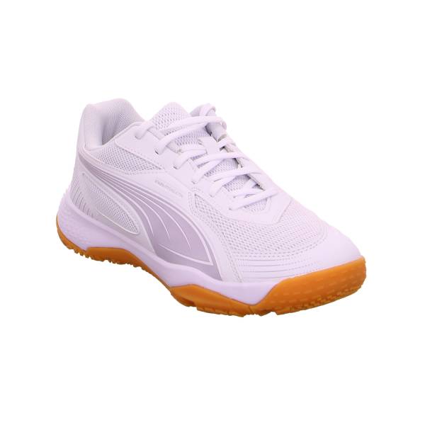 Bild 1 - PUMA Kinder Indoor Weiss Synthetik