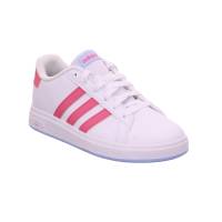 Bild 1 - ADIDAS Kinder Sportschuh Weiss Lederimitat Bild 1 - ADIDAS Kinder Sportschuh Weiss Lederimitat