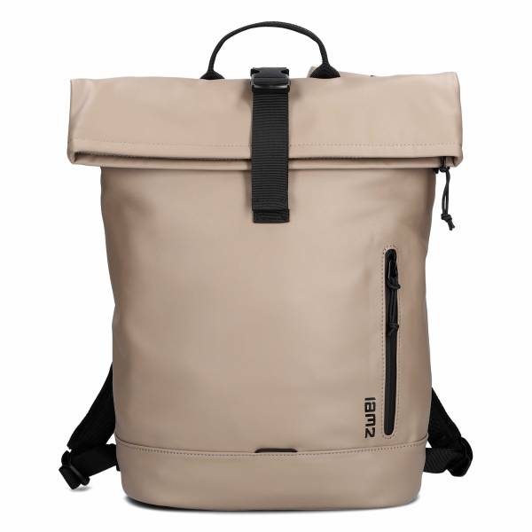 Bild 1 - ZWEI Rucksack Taupe Lederimitat
