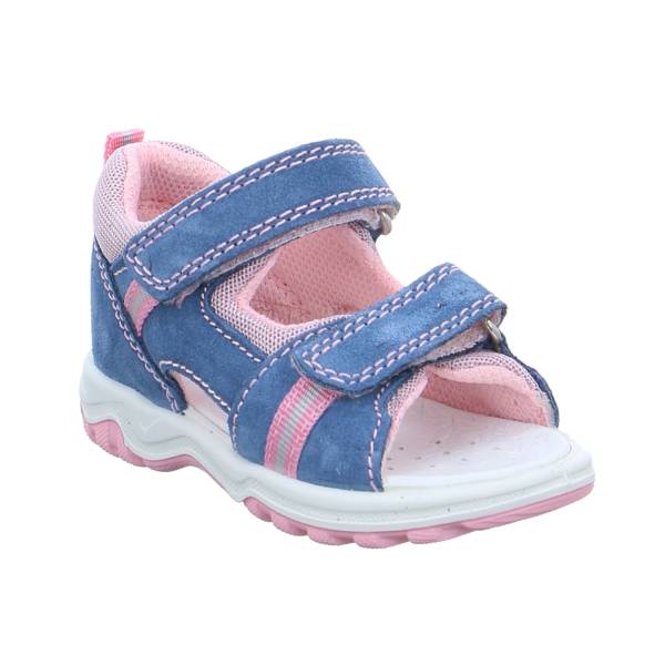 Bild 1 - IMAC Baby-Sandale Blau Leder Mädchensandale