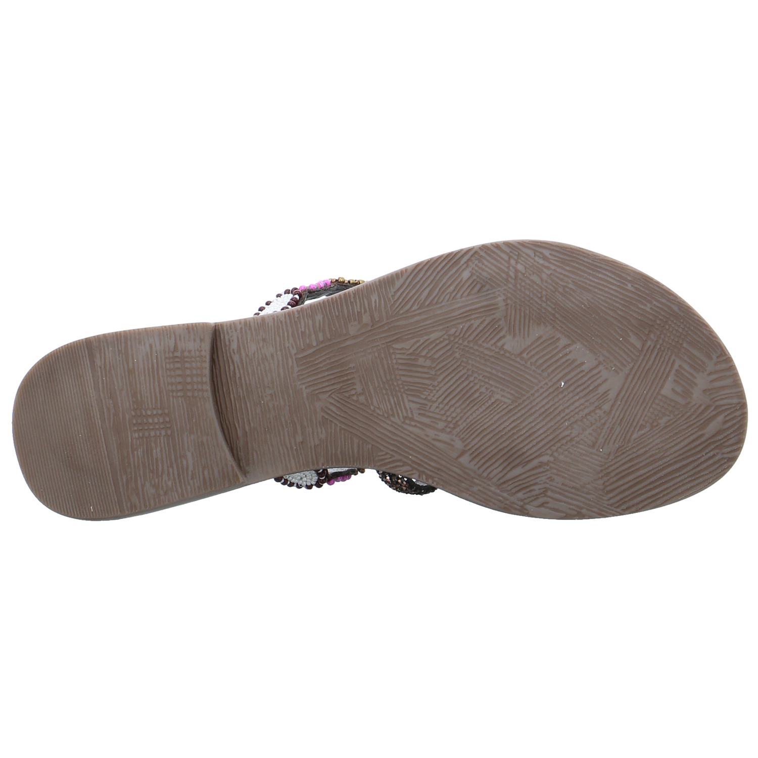 SCHUHENGEL Pantolette Braun Leder