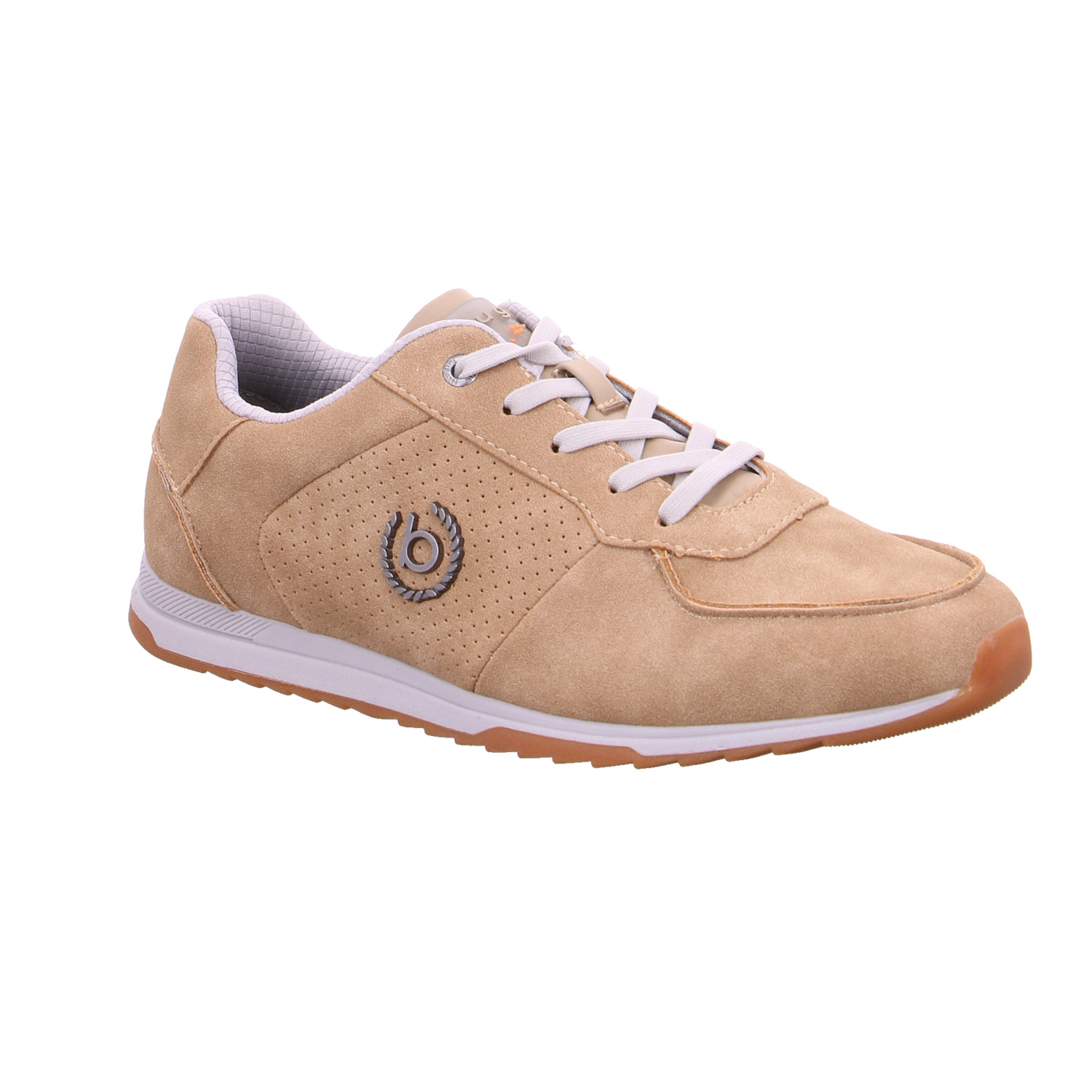 BUGATTI SHOES Halbschuhe Sneaker Beige Lederimitat
