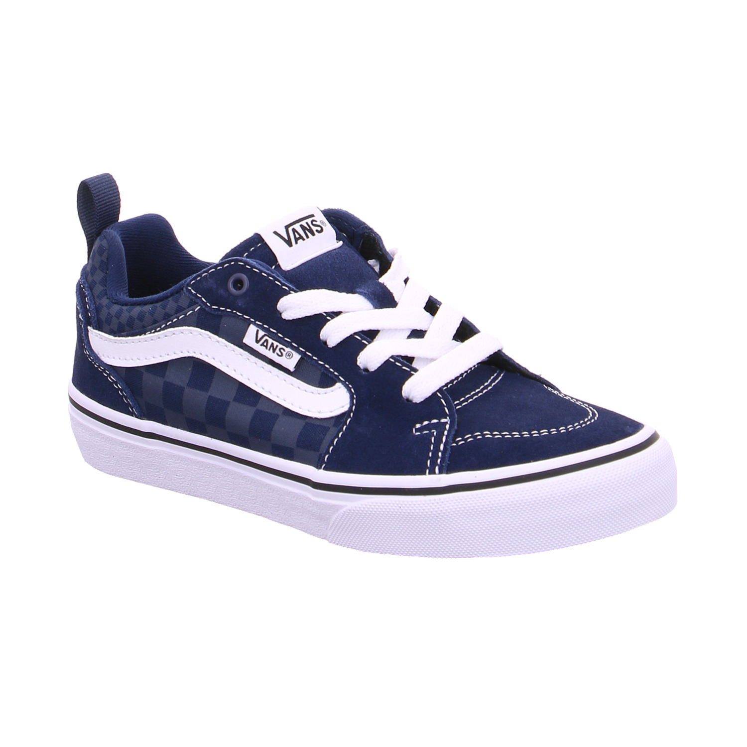 VANS Kinder Sportschuh Blau Leder