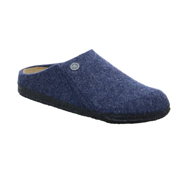 Bild 1 - BIRKENSTOCK Pantoffel Blau Textil