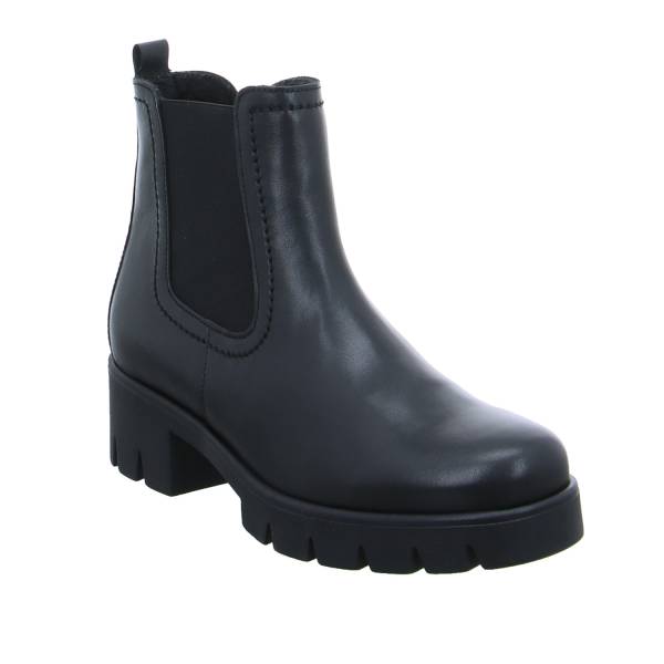 Bild 1 - GABOR Stiefelette Schwarz Leder