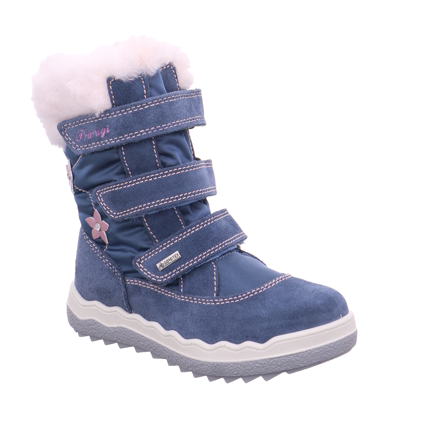 PRIMIGI Mädchen-Snowboot Membrane Petrol Textil Winterstiefel