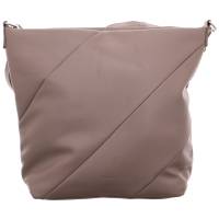 RUE68 Beuteltasche Taupe Lederimitat