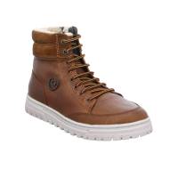 Bild 1 - BUGATTI SHOES Winter-Boots Cognac Leder Bild 1 - BUGATTI SHOES Winter-Boots Cognac Leder