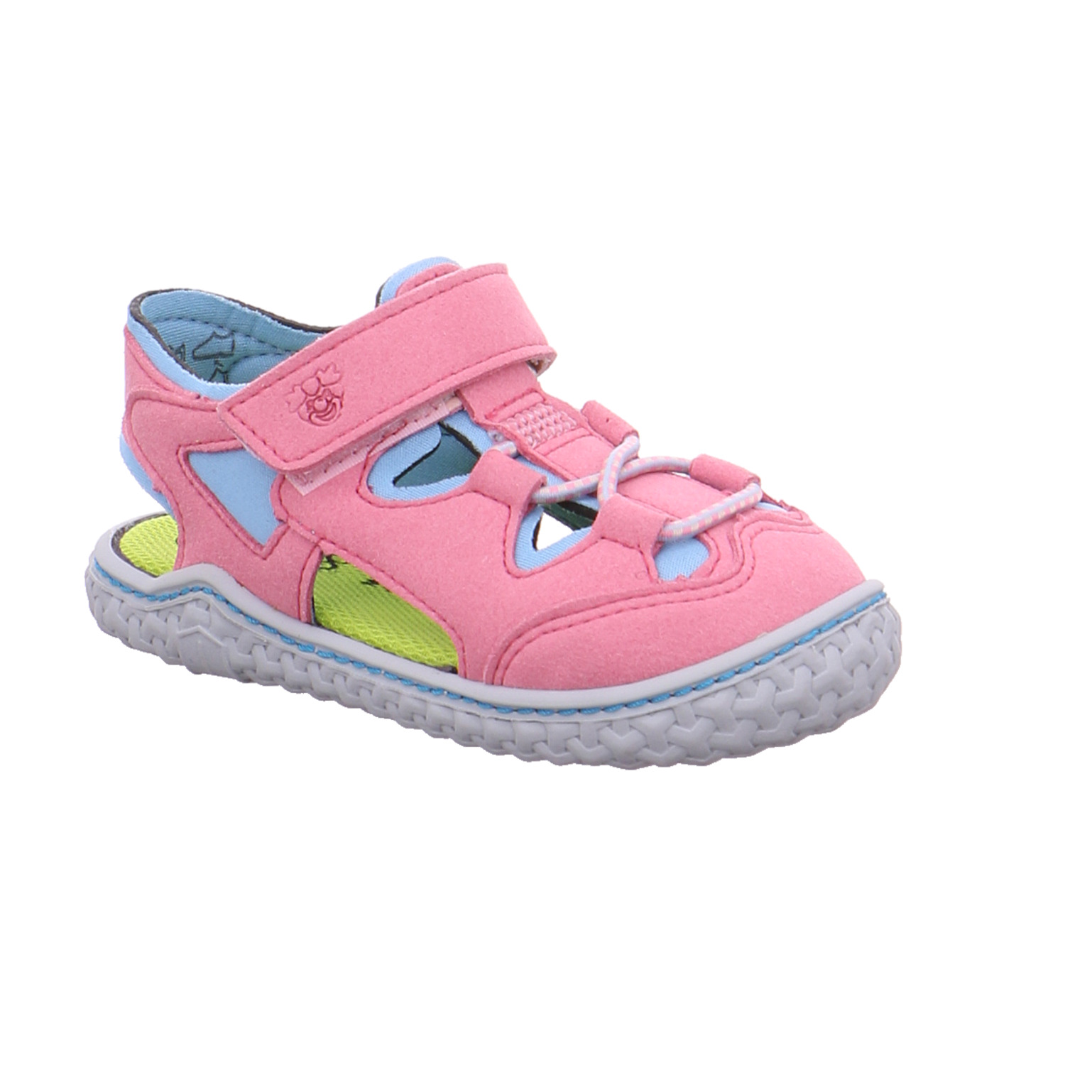 PEPINO Baby-Sommer-Bottine Rosa Leder Mädchenminilette