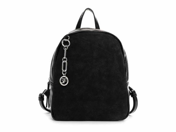 Bild 1 - SURI FREY Rucksack Schwarz Lederimitat Ja