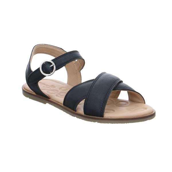 Bild 1 - SUPERFIT Mädchen-Sandale Schwarz Leder Sommerschuh