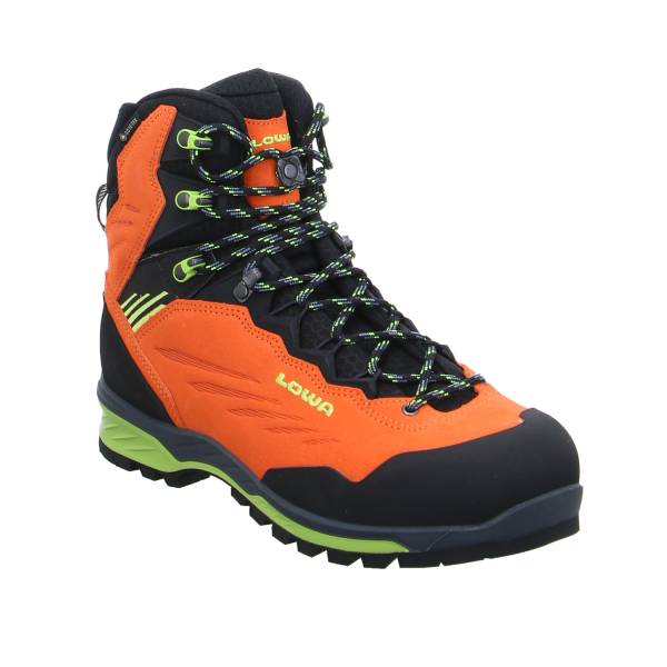 Bild 1 - LOWA Bergschuhe Orange Leder Cadin Gore-Tex