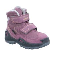 LOWA Kleinkinder-Snowboot Membran Rosa Synthetik Winterstiefel Mädchen