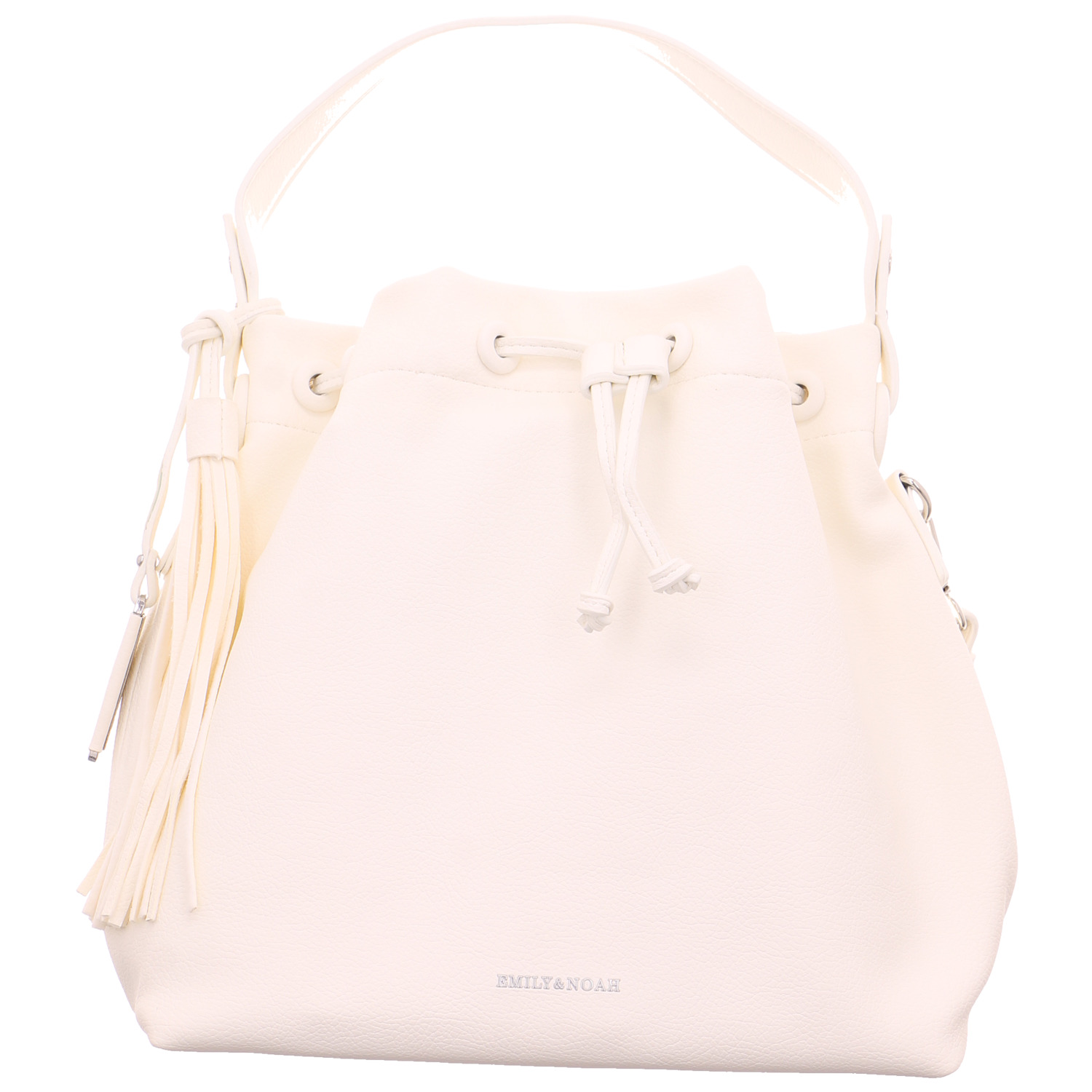 EMILY & NOAH Handtasche Weiss Lederimitat