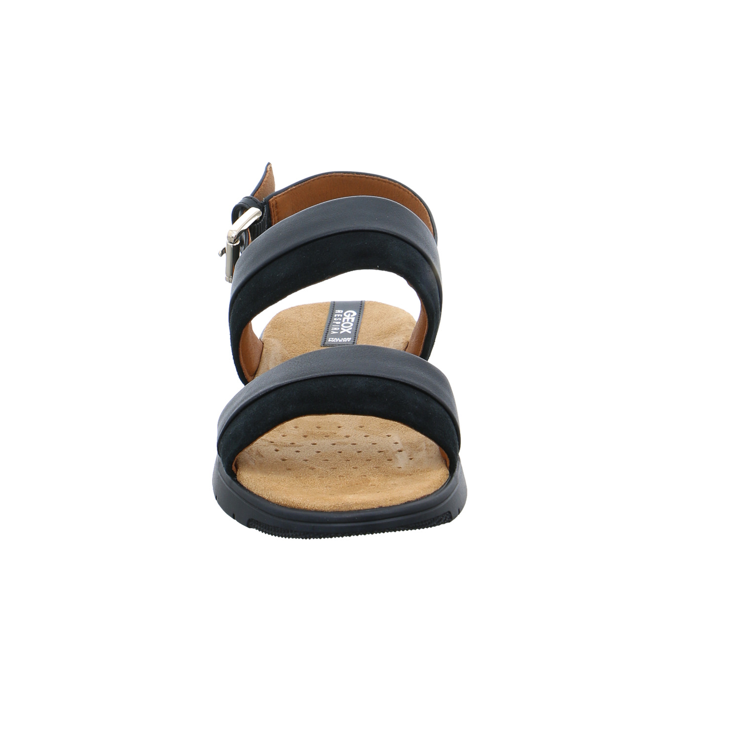 GEOX Sandalette Schwarz Leder